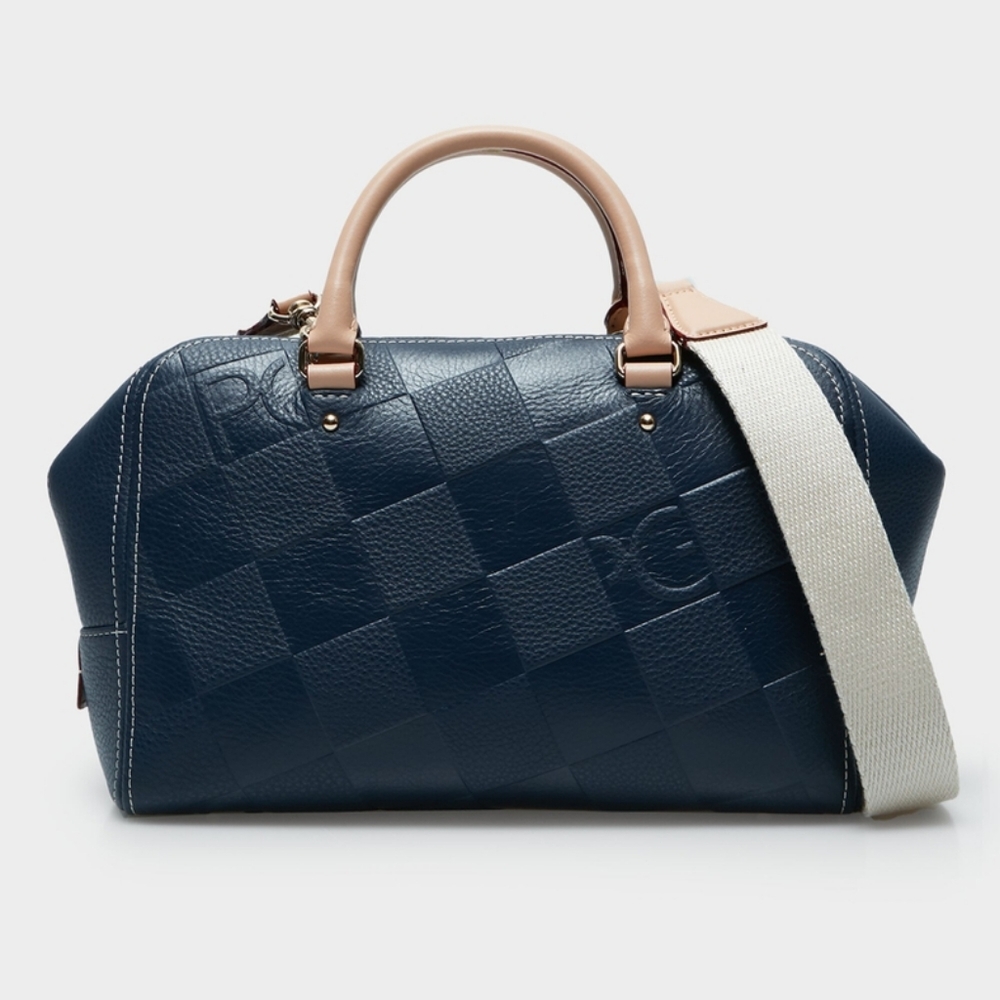 Purification Garcia Combinacion Unica Handbag, Navy